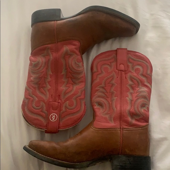 pink tony lama boots - Picture 2 of 3